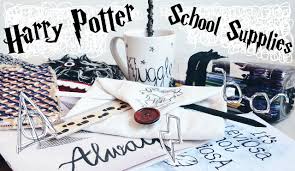 Diy Harry Potter School Supplies Organisation Ideas 10 Easy Crafts Fo Harry Potter School Supplies Harry Potter School Potter School