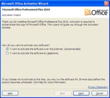 And of course i don't want to have to pay for microsoft office all over again when i get the new hard drive. Microsoft Product Activation Wikipedia