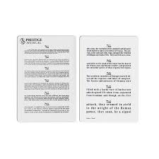 Snellen Pocket Eye Chart Prestige Direct Your One