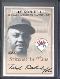 Negro League Baseball Fleer Baseball Sports Trading Cards & Accessories for  sale