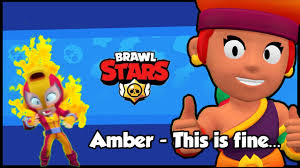 Keep your post titles descriptive and provide context. Brawl Stars Animation Amber This Is Fine Funny Parody Youtube