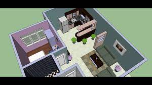 After you have drawn up the basic sketches of your floor plan and gotten acquainted with the tool bar, the fun with sketchup begins. Make An Interior Design With Google Sketchup Youtube