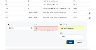 With a cname record, you can use a subdomain as an alias for another domain. Setting Hostname Of A Surge Cname Record To On Godaddy Stack Overflow