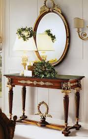 cap 282 console decor mirror designs elegant living room decor