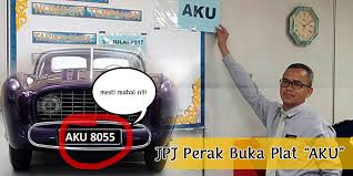 Bersedia ditempatkan di seluruh wilayah nkri. Tender Nombor Plat Aku Dibuka Jpj Perak