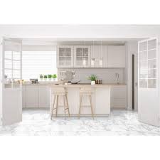 Floor Decor Dimarmi Bianco Porcelain Tile 12 X 24 White 10 Mm 3 8 Inch Thick 1000 In 2020 Floor Decor Dining Room Combo Curved Kitchen Island