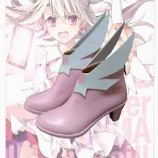 Frete Gratis Fate Kaleid Illya Illyasviel Von Einzbern Cosplay Sapatos Botas Cor De Rosa Do Dia Das Bruxas Todos Os Tamanhos Sapatos Aliexpress