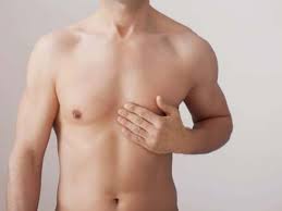 Puffy nipples.