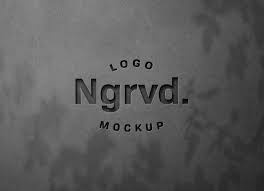 This mockup is free for both personal and commercial purposes. Free Wall Engraved Logo Mockup Psd Good Mockups