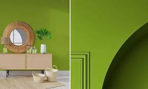 Vert pomme et marron écolo. La Couleur Verte En Deco Nuances Associations De Couleurs Et Idees