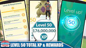 Level 50 challenge special reseach in pokémon go. Leak 176 000 000 Xp For Level 50 Level 41 50 Rewards Xl Candy Pokemon Go Leaks Youtube