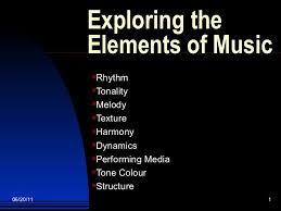 There are three elements of rhythm: Exploring The Elements Of Music