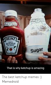 57 Heinz Tomato Ketchup Alix Tomates Sugar That Is Why Ketchup Is Amazing The Best Ketchup Memes Memedroid Meme On Me Me