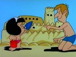 Pin De Sandrine Leroy En Curriculum Espanol Mafalda En La Playa Mafalda Clase De Espanol