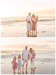 Sunrise Family Beach Session Cocoa Beach Florida Family Of Five On The Beach Family Family Beach Pictures Beach Photoshoot Family Beach Photography Family