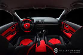 Bmw 1 Series Red And Black Interior By Carlex Photo Gallery Bmw 1 Series Truck Interior Bmw Red