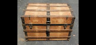 I am in the stages of restoring an old trunk myself and have taken some ideas off the net. Antique Trunks Refinished By Our Customers