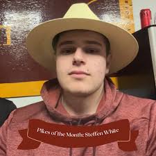 For the month of February, we'd like to recognize two of our newest  members: Connor Higgins and Steffen White. Connor Higgins is a freshman  Media Production major from Washington, IL. He joined