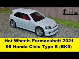 The ek9 had its number plate recess on the tailgate, but this has been moved to the bumper. Vorstellung Hot Wheels 99 Honda Civic Type R Ek9 Youtube