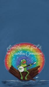 Why should i use a screensaver? Free Phone Wallpaper I Know It S Probably Pretty Overdone But I Just Really Like Rainbow Connection Muppets