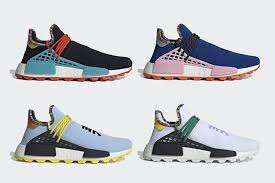 Release Date Pharrell Williams X Adidas Nmd Hu Inspiration Pack Kicksonfire Com Human Race Shoes Adidas Nmd Pharrell Williams