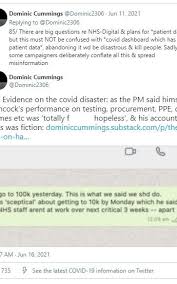 Dominic cummings' 'aims' in select committee discussed by ids. Delta Variant Accounts For 96 Per Cent Of New Cases Warns Matt Hancock