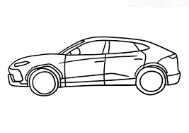 If you own this content, please let us contact. Lambo Urus Coloring Page Coloring Books