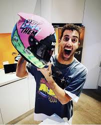 Hamilton recovered from qualifying second and trailing mercedes teammate valtteri bottas to win the eifel grand prix after taking the lead shortly to mark the achievement, schumacher's son, formula 2 driver mick schumacher, presented hamilton with one of his 2012 mercedes f1 race helmets. Instagram Max Verstappen Daniel Ricciardo Helmet Ricciardo F1
