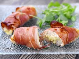 Blancs De Poulet Farcis Au Pont L Eveque Recette Blanc De Poulet Farci Poulet Farci Recette Poulet Farci