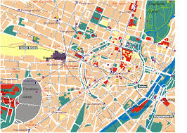 Munich Tourist Map Munich Germany Mappery Tourist Map Germany Map Munich Tourist Map