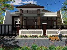 Model rumah hook 2 lantai 15 x 13 m2. 76 Desain Rumah Minimalis Elegan 1 Lantai Gubukhome