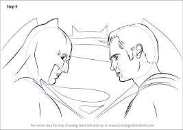 Standard printable step by step. Learn How To Draw Batman Vs Superman Batman V Superman Dawn Of Justice Step By Step Drawing Tutorials