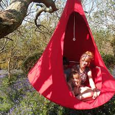 Double Cacoon Hammock Chili Red Hamac Toile Suspendu