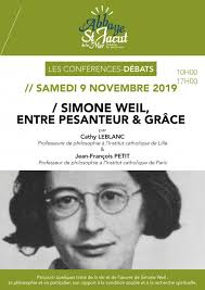 Simone Weil entre Pesanteur et Grâce, Conférences à l'Abbaye de Saint-Jacut