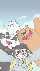 Coleccion De Fondos De Pantalla Escandalosos Kawaii Polar Panda Y Pardo Para Celular Smartphon Fondo De Pantalla Animado Fondos De Pantalla Panda Escandalosos