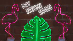 When making your own custom led signage, there are some basic tools and materials necessary. Diy Neon Signs For Your Dorm Room Youtube
