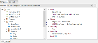 Working With Domains Jaspersoft Community