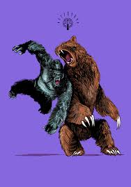 A male lion weighs in at 420 pounds. Animals Fighting Series Gorilla Vs Bear Lion Sculpture Art Design Art
