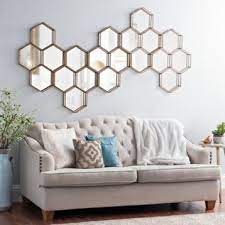 ✅ browse our daily deals for even more savings! 10 Honeycomb Mirror Ideas In 2021 Honeycomb Mirror Mirror Wall Decor Hexagon Mirror