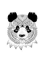 des animaux a colorier creapassions coloriage panda mandala requin