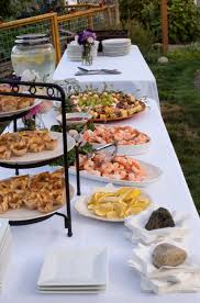Our expert tips for hosting your wedding at your home, backyard, or family home, from the catering to the florals. Engagement Party Food Table