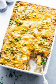 You can make it ahead and freeze it, or put it together that night. Chicken And Rice Casserole Healthy Seasonal Recipes