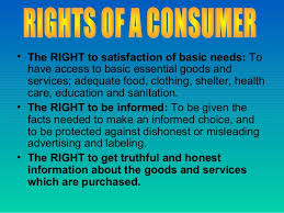Participation of one and all will further strengthen consumer solidarity. Consumer Awareness
