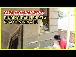 Jual beli online aman dan nyaman hanya di tokopedia. Cara Membuat Relief Dinding Dan Bingkai Jendela Minimalis Sederhana Youtube