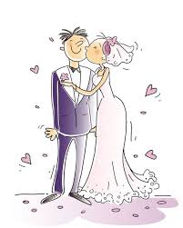 Cartoon Style Wedding Elements 01 Wedding Illustration Wedding Congratulations Card Wedding Elements