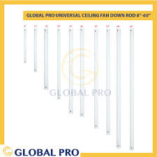 Minimalist 36 inch fan downrod by monte carlo fan. Global Pro Universal Ceiling Fan Rod Downrod 8 12 18 20 24 30 36 42 48 Suitable For Kdk Panasonic Etc Shopee Malaysia