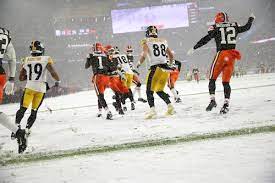 Cleveland Browns cornerback Greg Newsome II and Pittsburgh Steelers wide receiver George Pickens fight - cleveland.com