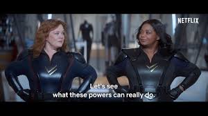 Agent and avenger, black widow. Netflix Thunder Force Trailer Facebook
