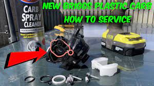 Briggs And Stratton New Style Plastic Carburetor Clean And Service  (Ultimate Guide) - Youtube