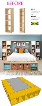 20 Smart And Gorgeous Ikea Hacks Save Time And Money With Functional Designs And Beautiful Transformations Great Diy Furniture Bedroom Bedroom Diy Home Diy